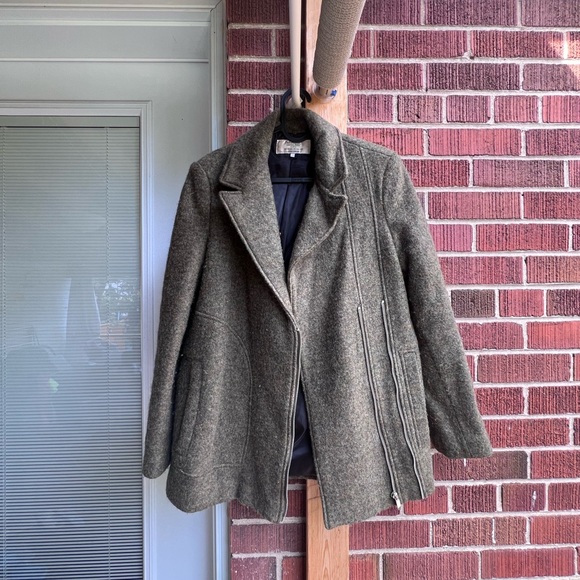 Zara Green Women Coat - Picture 7 of 8